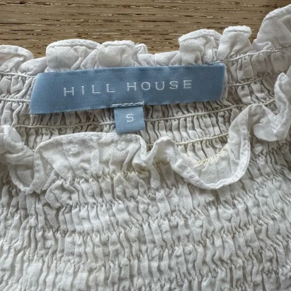 Hill House Caroline Nap dress size S Swiss dot white - Picture 10 of 13